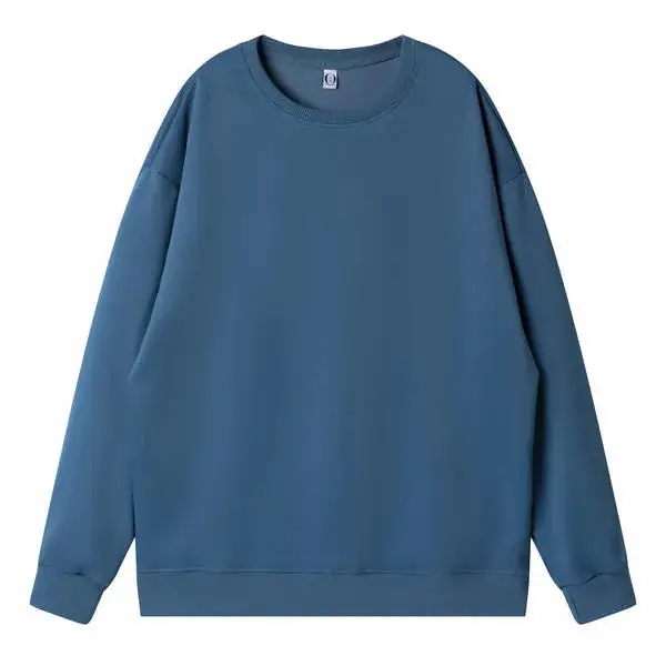 Cream Crewneck Fleece Long Sleeve Hoodie - Image 14
