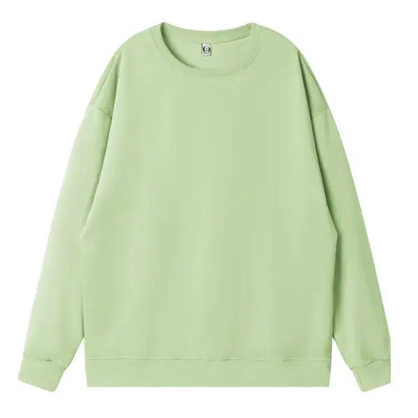 Cream Crewneck Fleece Long Sleeve Hoodie - Image 18