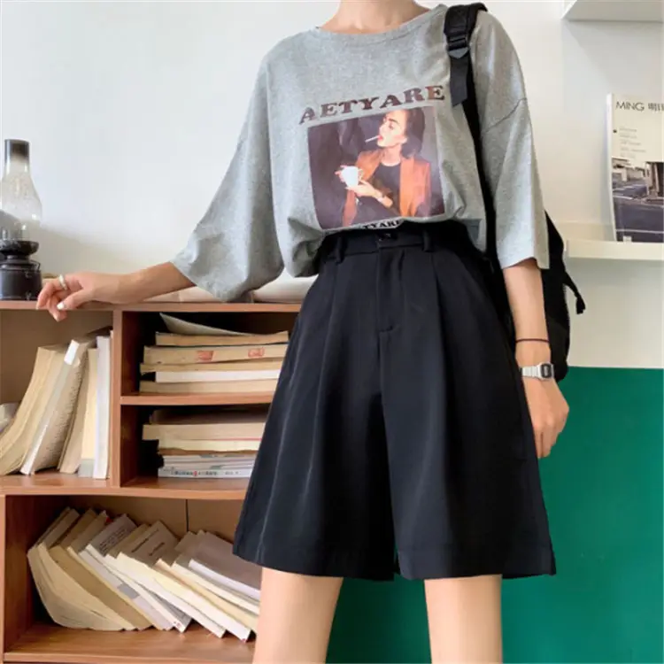 Black Loose Slimming Shorts for Women 2025 — feature 21