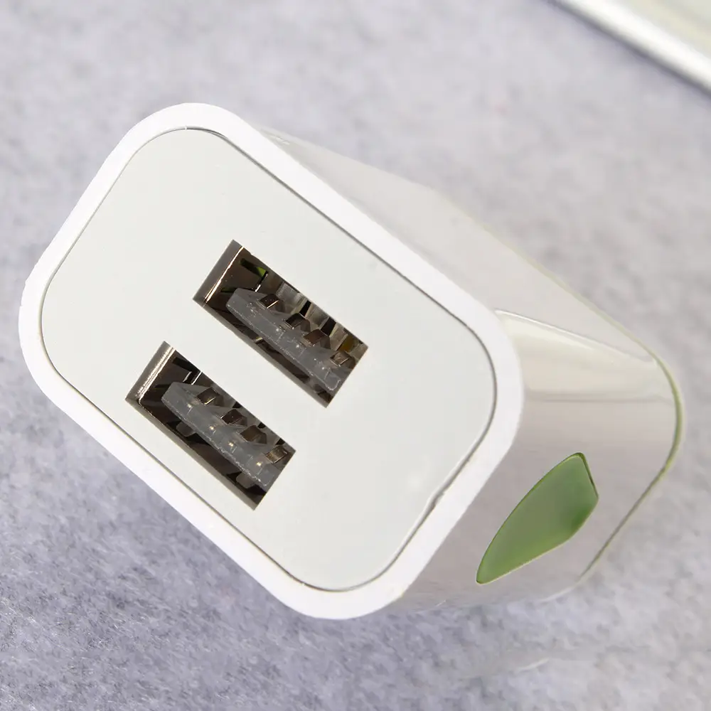 Dual USB Phone Charger with LED Light & European Plug - Image 5