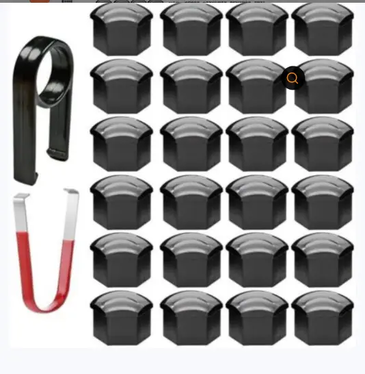 Wheel Hub Decorative Screw Cap Nuts 17mm19mm21mm