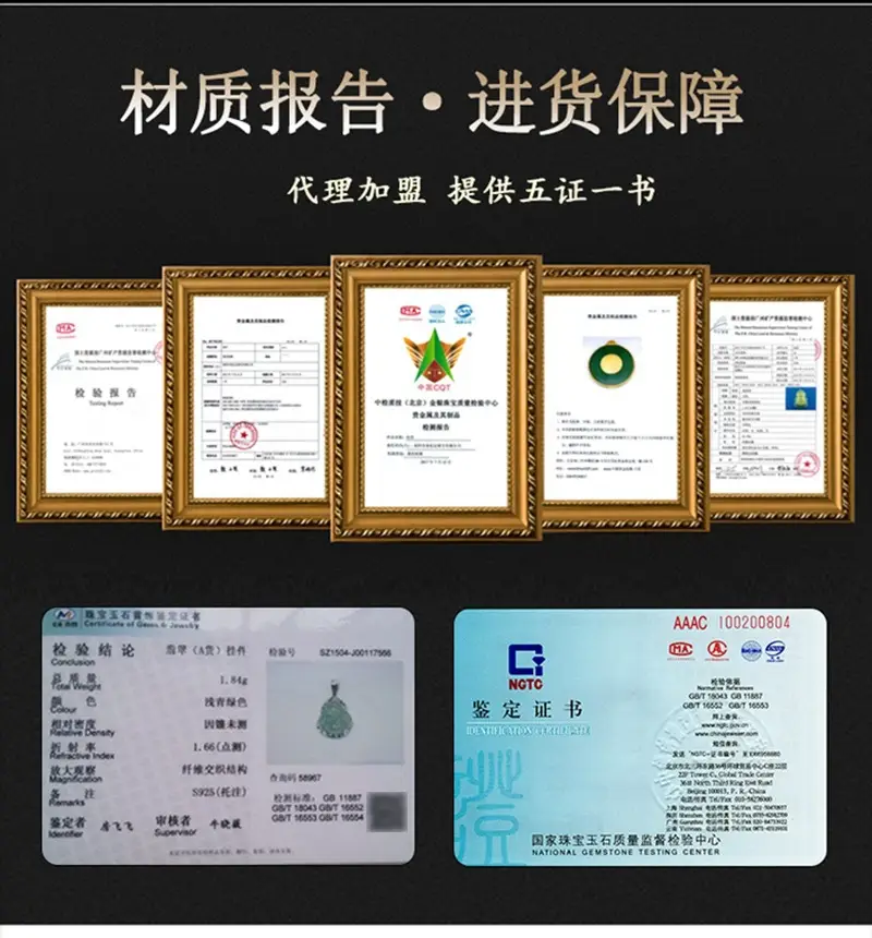 Natural Jade Buddha Pendants Ice Green Glutinous — feature 74