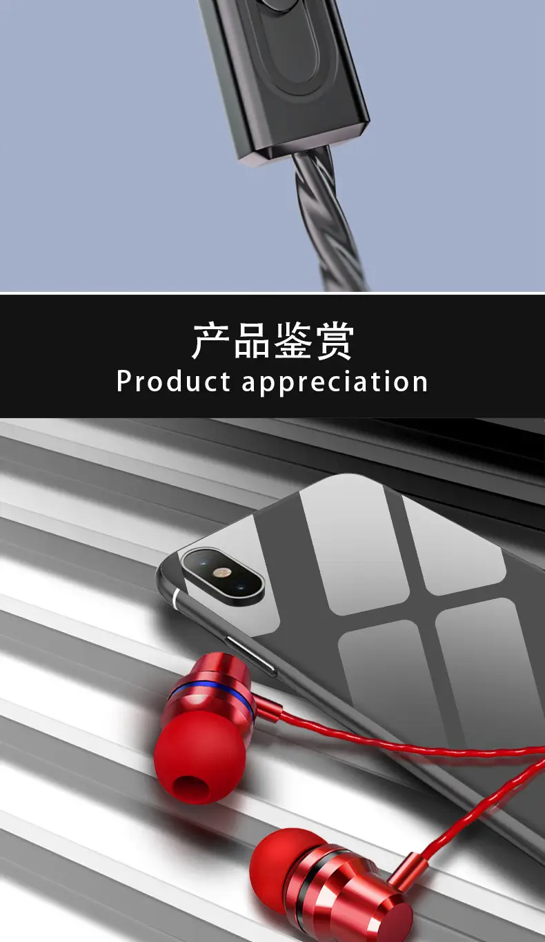 Heavy Bass Metal Type-C In-Ear Headphones for Huawei Xiaomi — feature 17