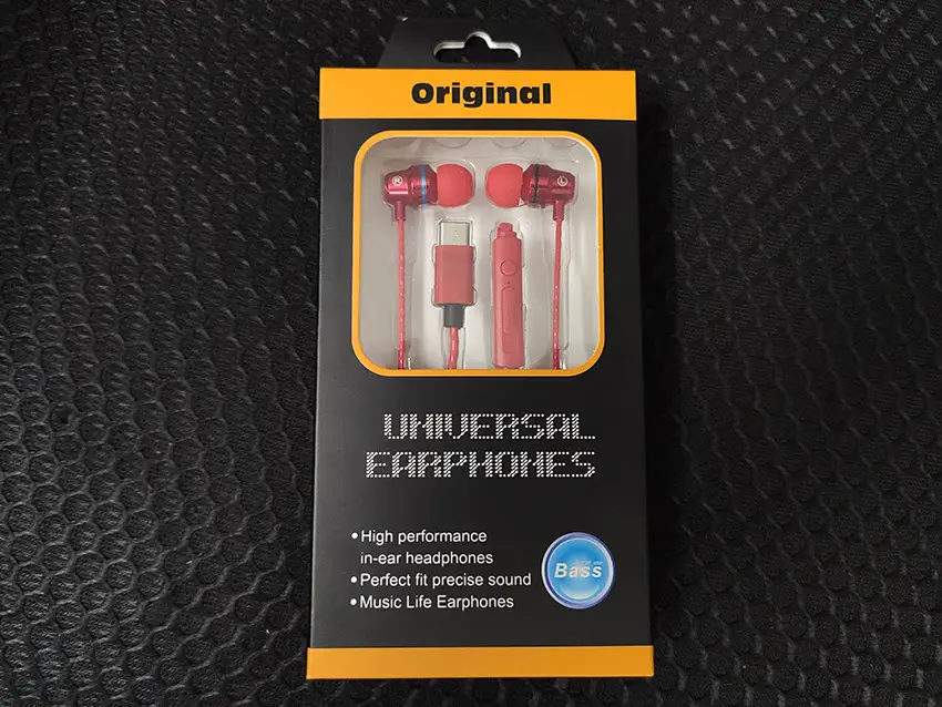 Heavy Bass Metal Type-C In-Ear Headphones for Huawei Xiaomi — feature 2