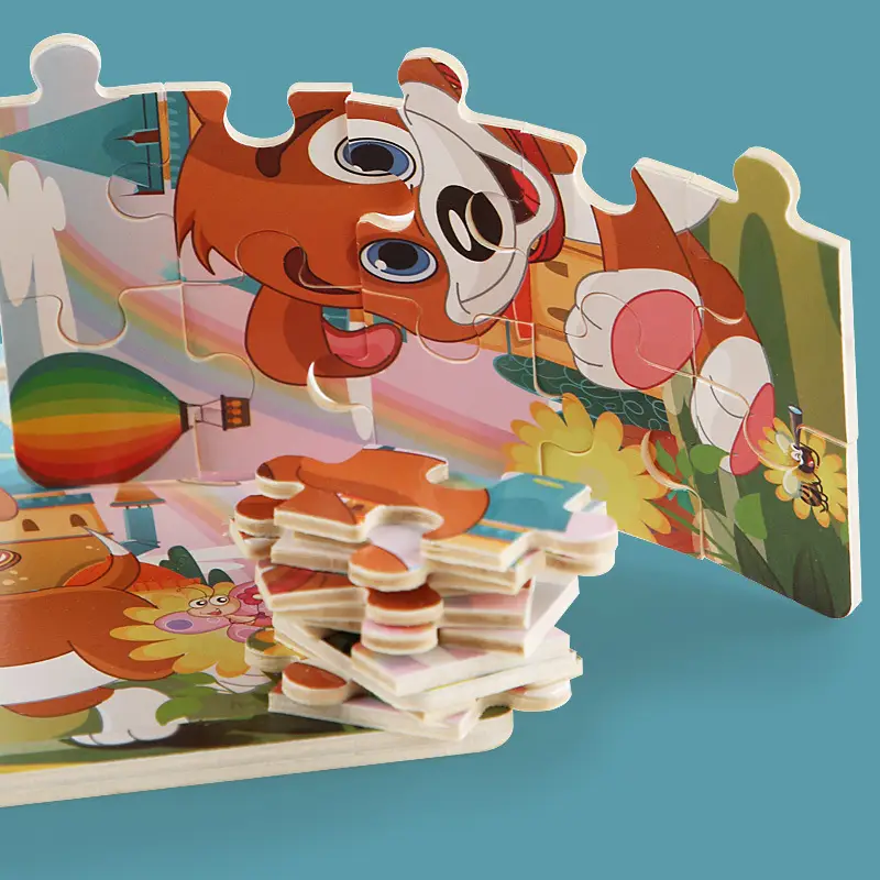 Wooden Mouse Puzzle Toy for Kids Early Education - Image 61