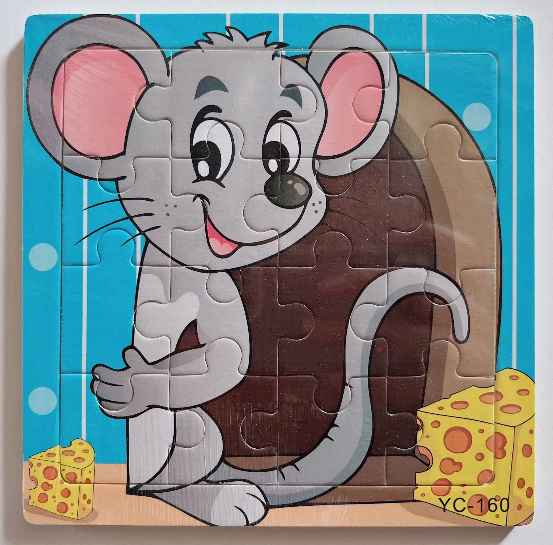 Wooden Mouse Puzzle Toy for Kids Early Education - Image 21