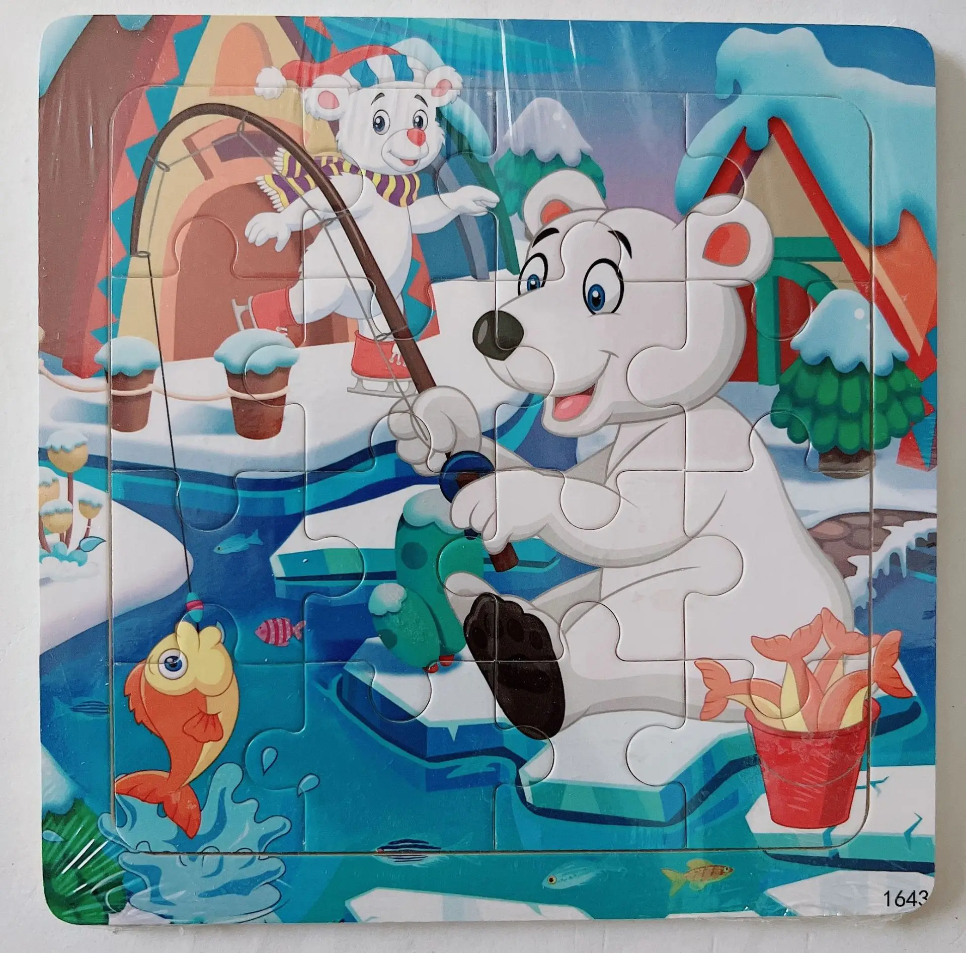 Wooden Mouse Puzzle Toy for Kids Early Education - Image 43