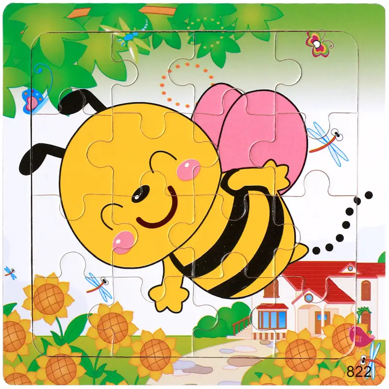 Wooden Mouse Puzzle Toy for Kids Early Education - Image 45