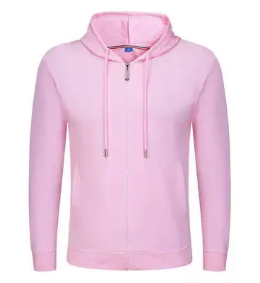 Men Grey Full Zip Hoodie Pure Cotton - Image 8