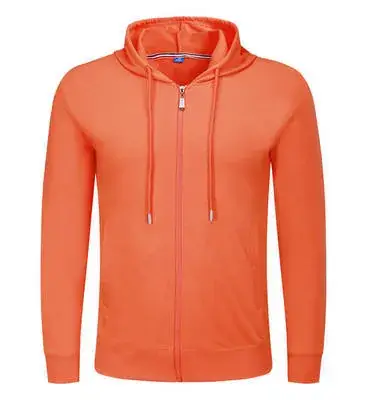 Men Grey Full Zip Hoodie Pure Cotton - Image 9