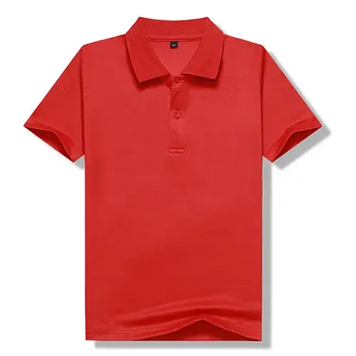 Children's Pink Cotton Polo Shirt for Kindergarten Class - Image 5
