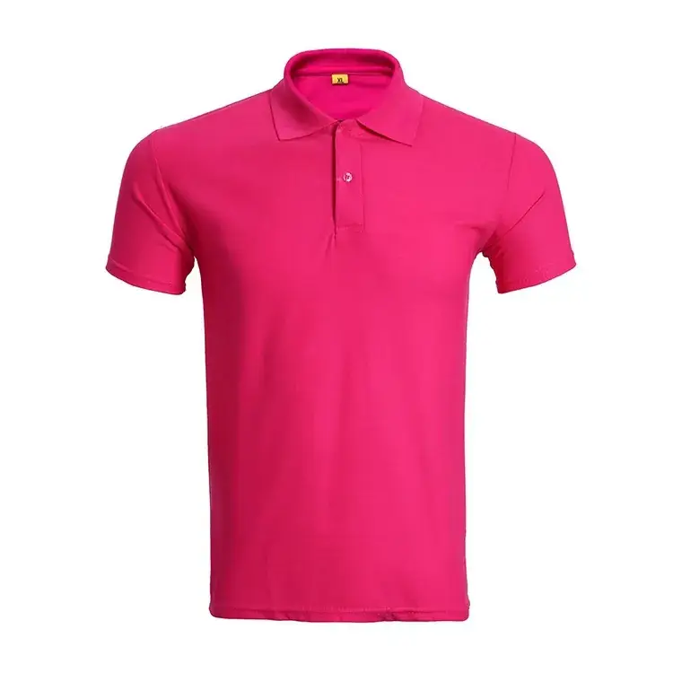 Light Blue Polo T-Shirt for Men Short Sleeve - Image 10