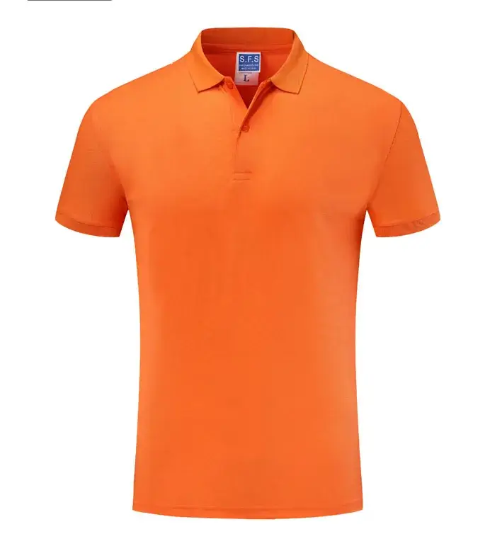 Light Blue Polo T-Shirt for Men Short Sleeve - Image 17
