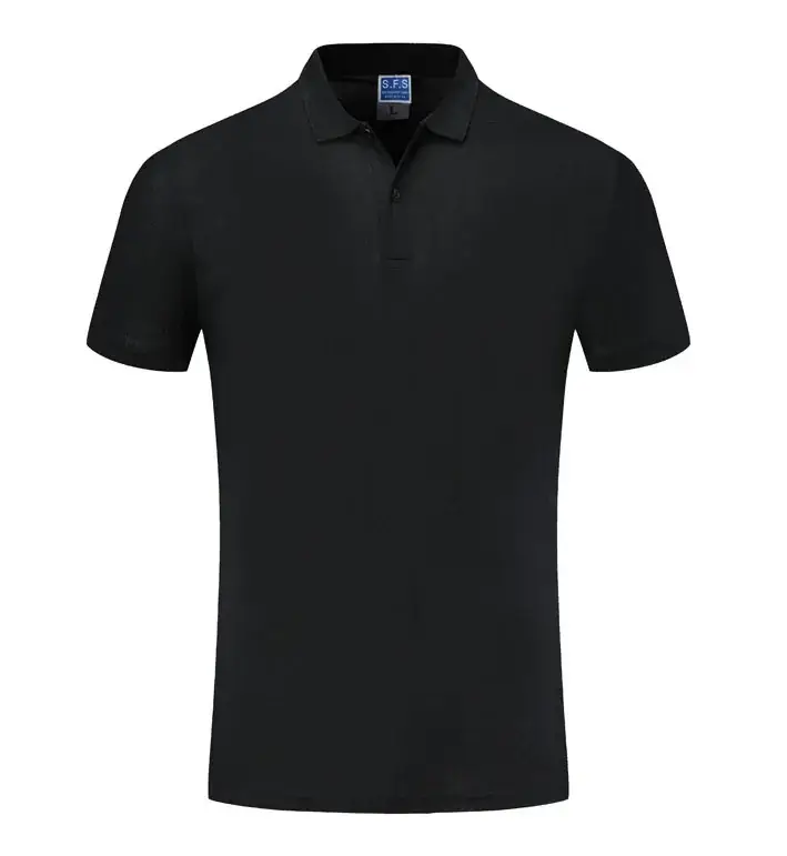 Light Blue Polo T-Shirt for Men Short Sleeve - Image 19