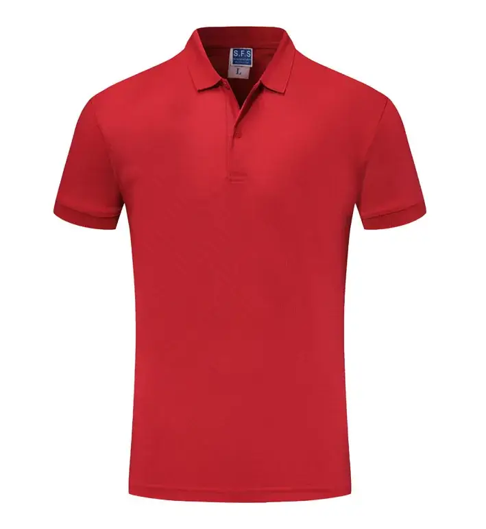 Light Blue Polo T-Shirt for Men Short Sleeve - Image 20