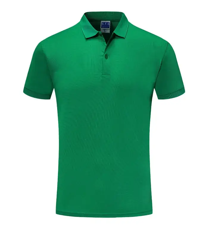 Light Blue Polo T-Shirt for Men Short Sleeve - Image 21