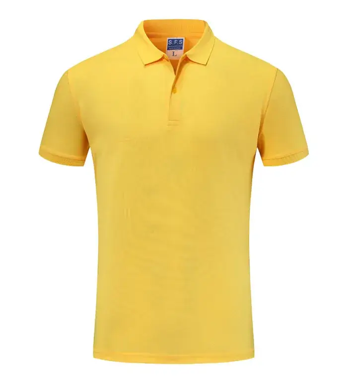 Light Blue Polo T-Shirt for Men Short Sleeve - Image 22