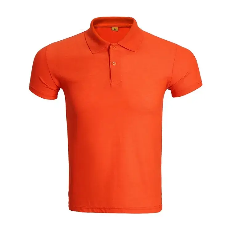 Light Blue Polo T-Shirt for Men Short Sleeve - Image 6