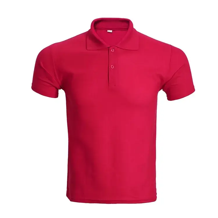 Light Blue Polo T-Shirt for Men Short Sleeve - Image 9