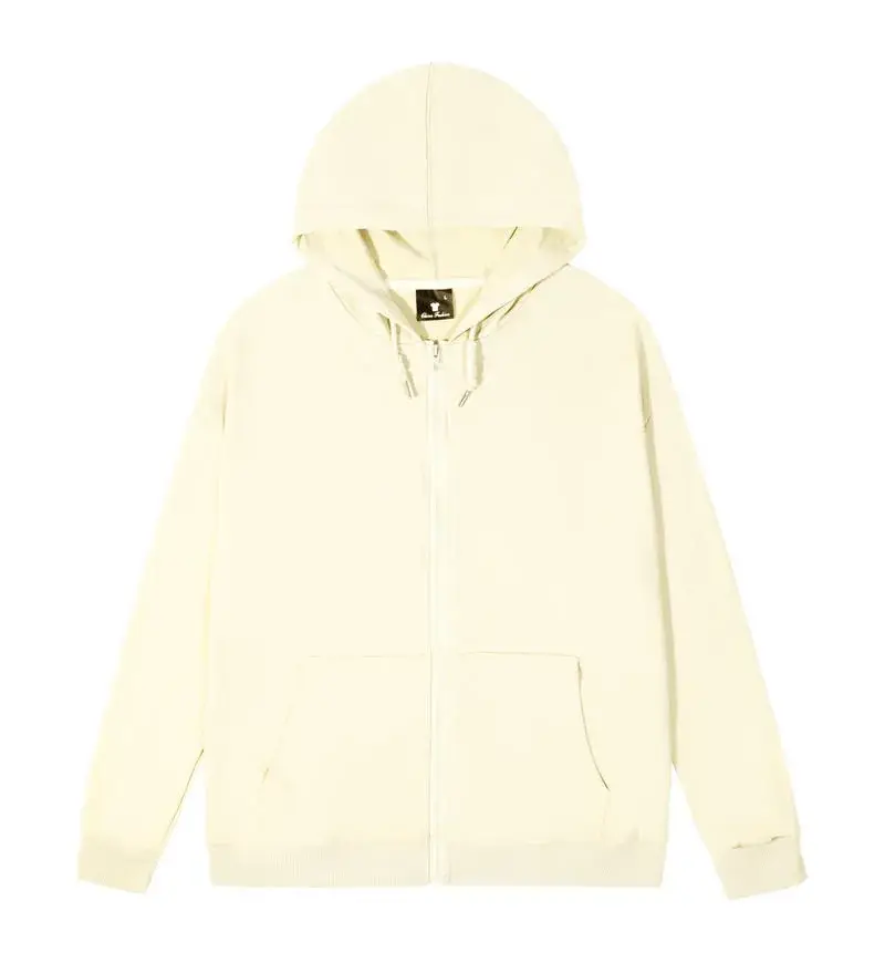 Blue Full-Zip Hoodie with Fleece Lining - Image 10