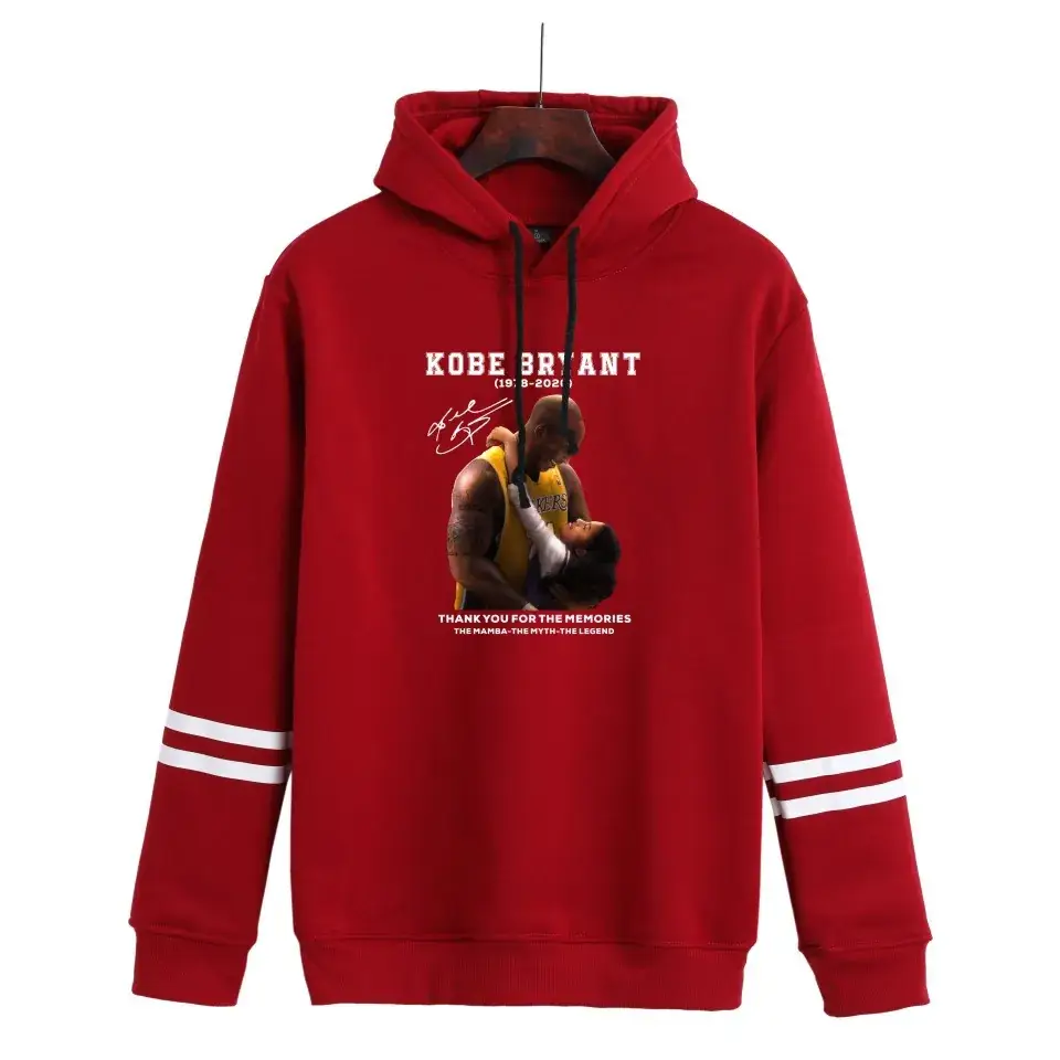 Men Grey Basketball Logo Fleece Hoodie Long Sleeve - Image 8
