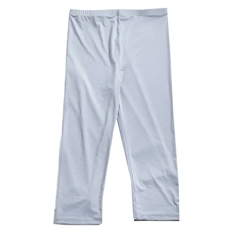 Ice Silk Leggings Women High Waist Gray Plus Size - Image 14