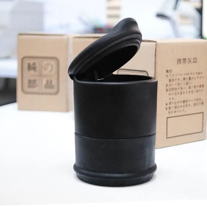 Car Ashtray Black 4S Style Storage — feature 13