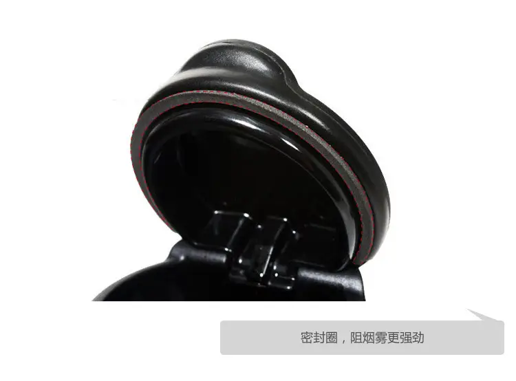 Car Ashtray Black 4S Style Storage — feature 8
