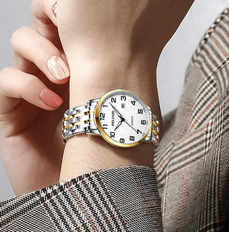 Belushi Wholesale Large Digital Luminous Elderly Couple's Watch Waterproof Quartz Watch for Women and Men — feature 19