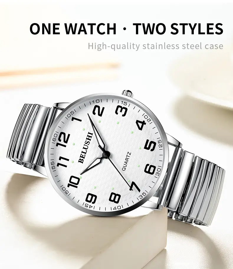 Belushi Wholesale Large Digital Luminous Elderly Couple's Watch Waterproof Quartz Watch for Women and Men — feature 20