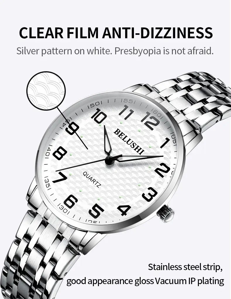 Belushi Wholesale Large Digital Luminous Elderly Couple's Watch Waterproof Quartz Watch for Women and Men — feature 8