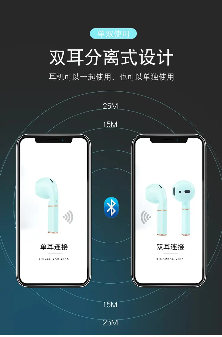 Wireless Bluetooth Headset with Charging Compartment & Touch Controls — feature 16