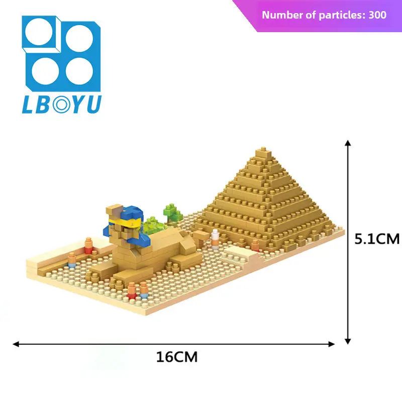 Lepuyu Iron Tower Taj Mahal Building Blocks for Kids - Image 7