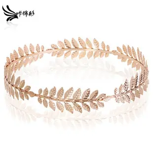 Silver Leaf Hairband for Women & Men — feature 7