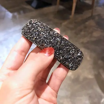 Full Diamond Hairpin for Women with Rhinestone Top - Image 3