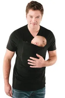 Men Grey V-Neck T-Shirt 2025 Summer - Image 5