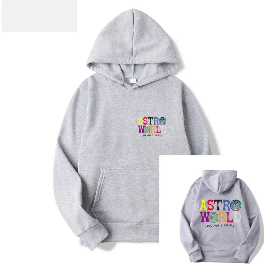 Men & Women Printed Hoodie Set Yellow Strong World Wash You Were Here - Image 13