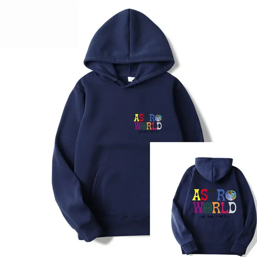 Men & Women Printed Hoodie Set Yellow Strong World Wash You Were Here - Image 19