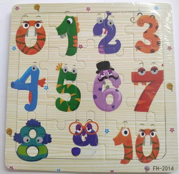 Wooden Cartoon Puzzle for Kids 20 Pcs - Image 20