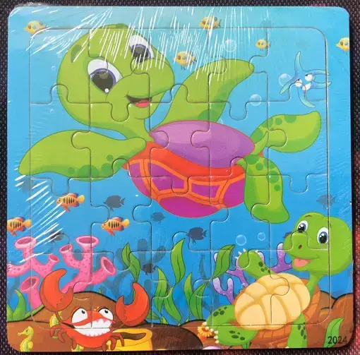 Wooden Cartoon Puzzle for Kids 20 Pcs - Image 28