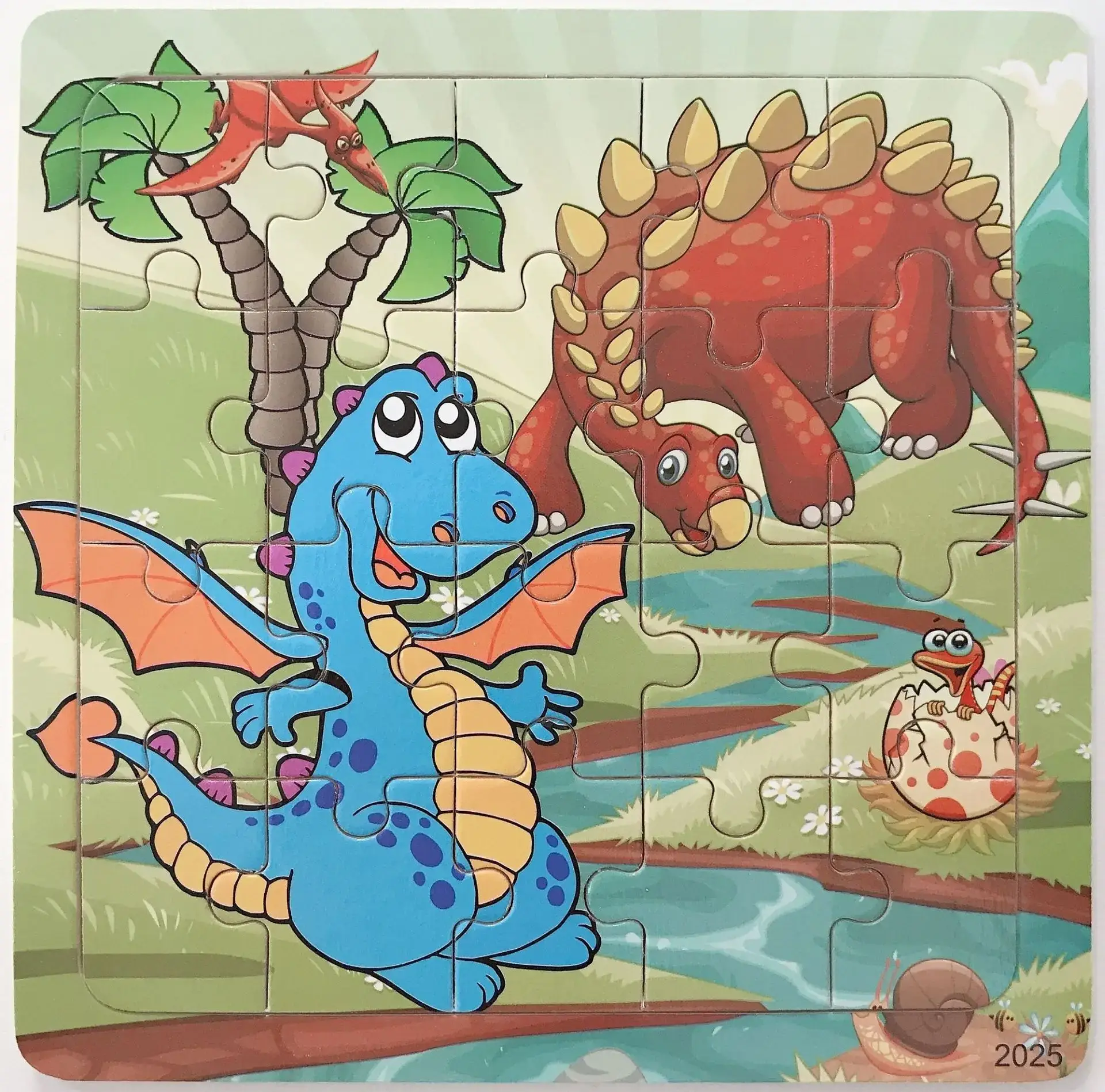Wooden Cartoon Puzzle for Kids 20 Pcs - Image 31