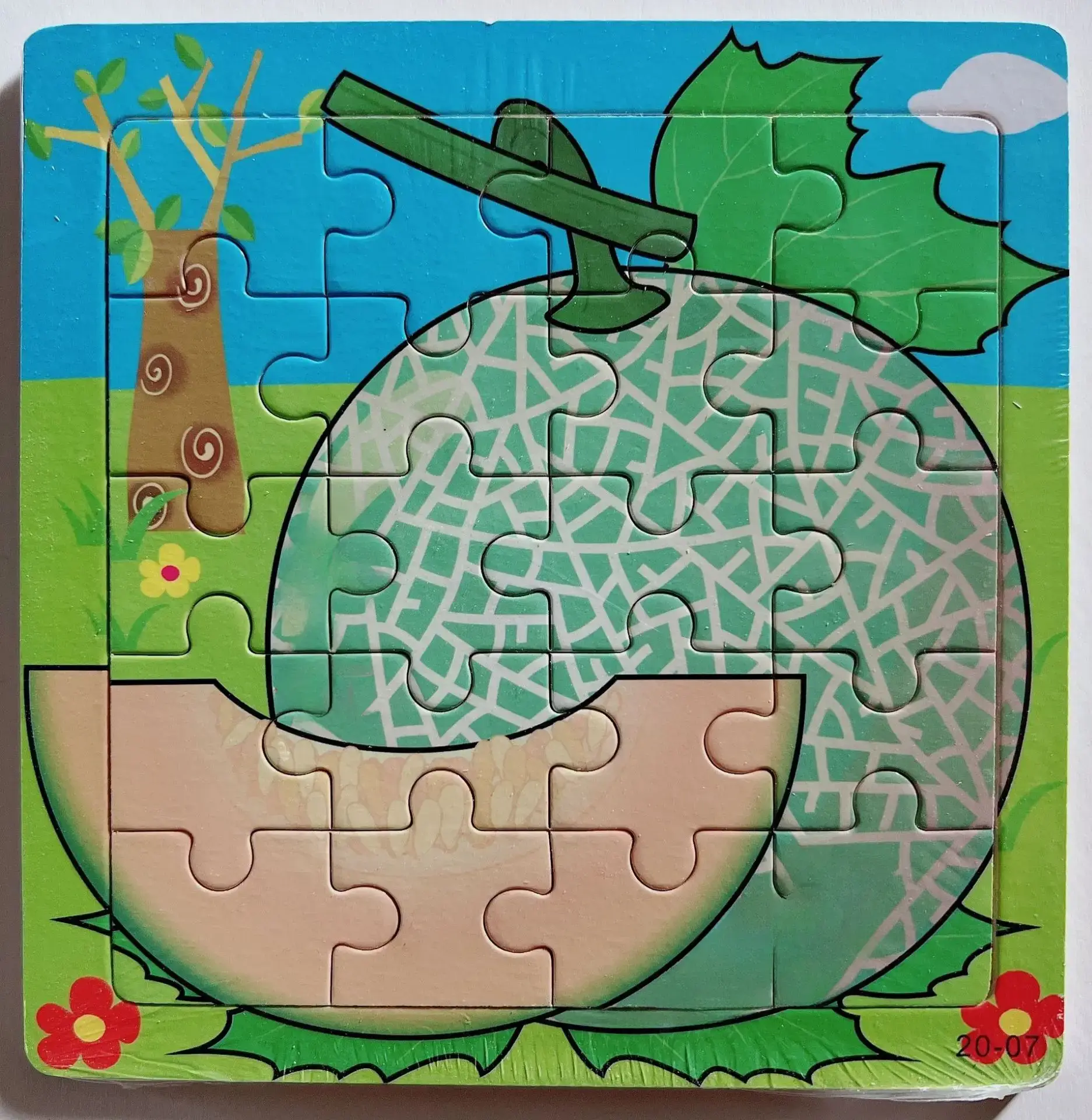 Wooden Cartoon Puzzle for Kids 20 Pcs - Image 35