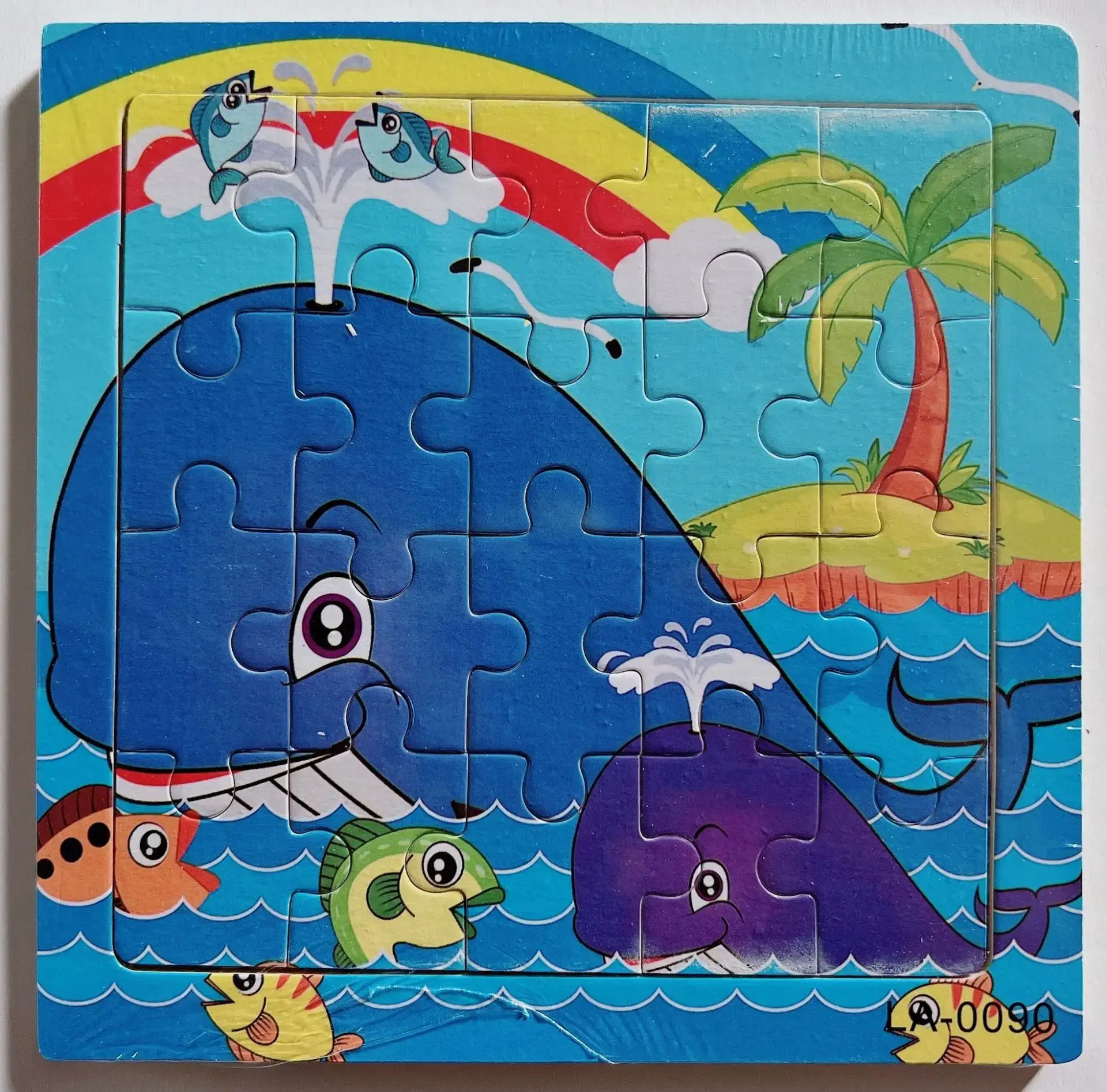 Wooden Cartoon Puzzle for Kids 20 Pcs - Image 42