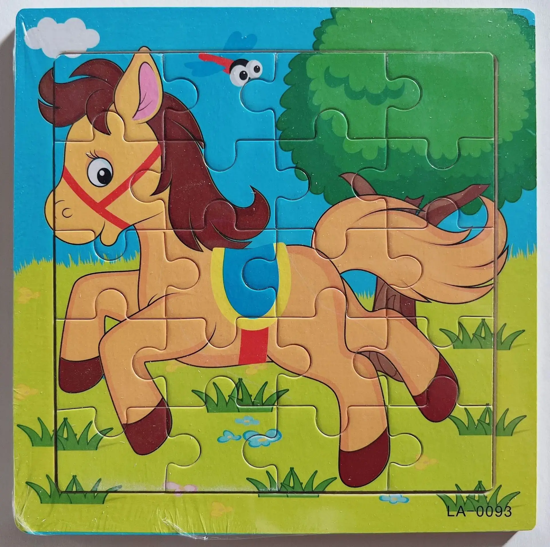 Wooden Cartoon Puzzle for Kids 20 Pcs - Image 45