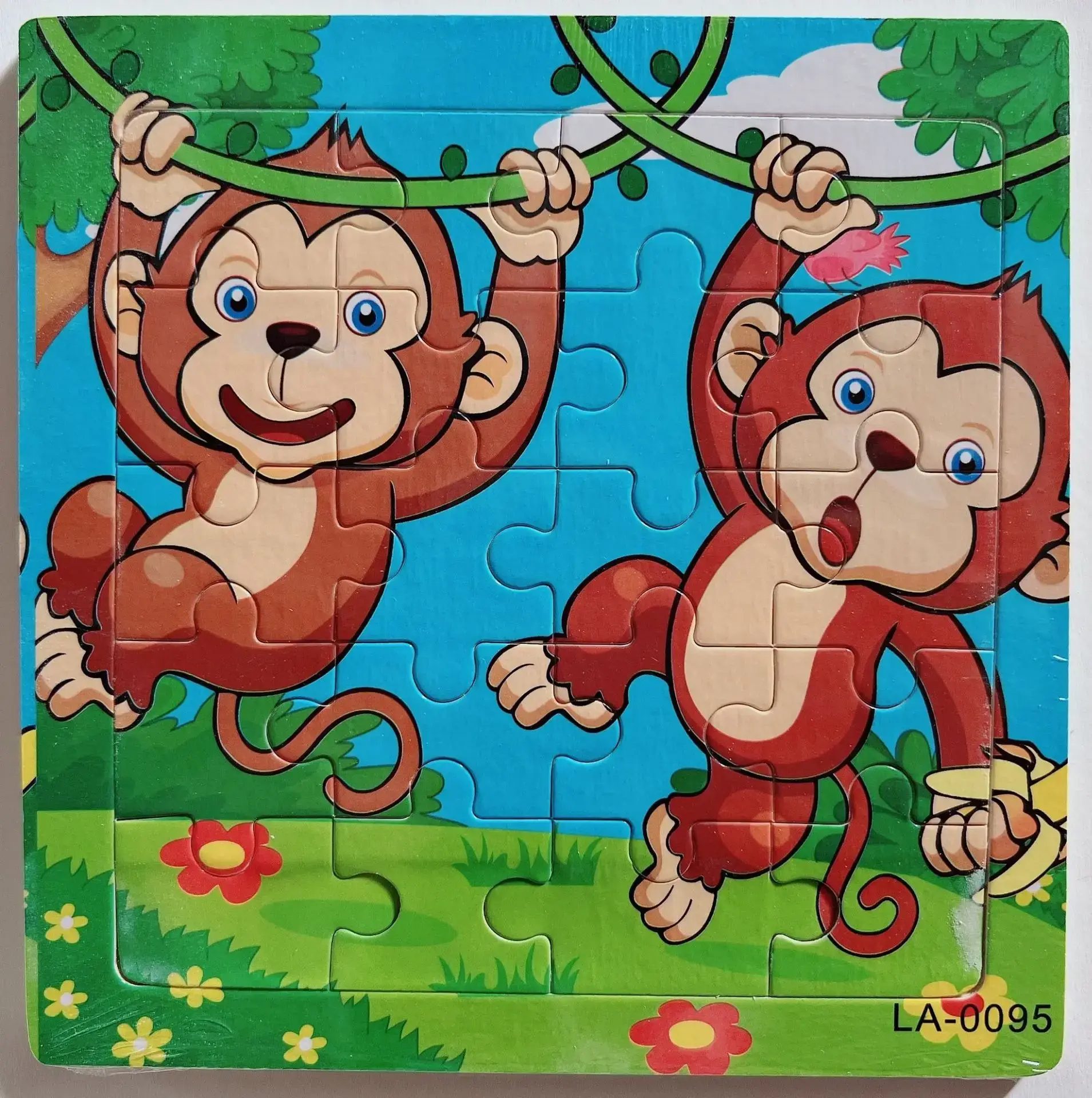 Wooden Cartoon Puzzle for Kids 20 Pcs - Image 47