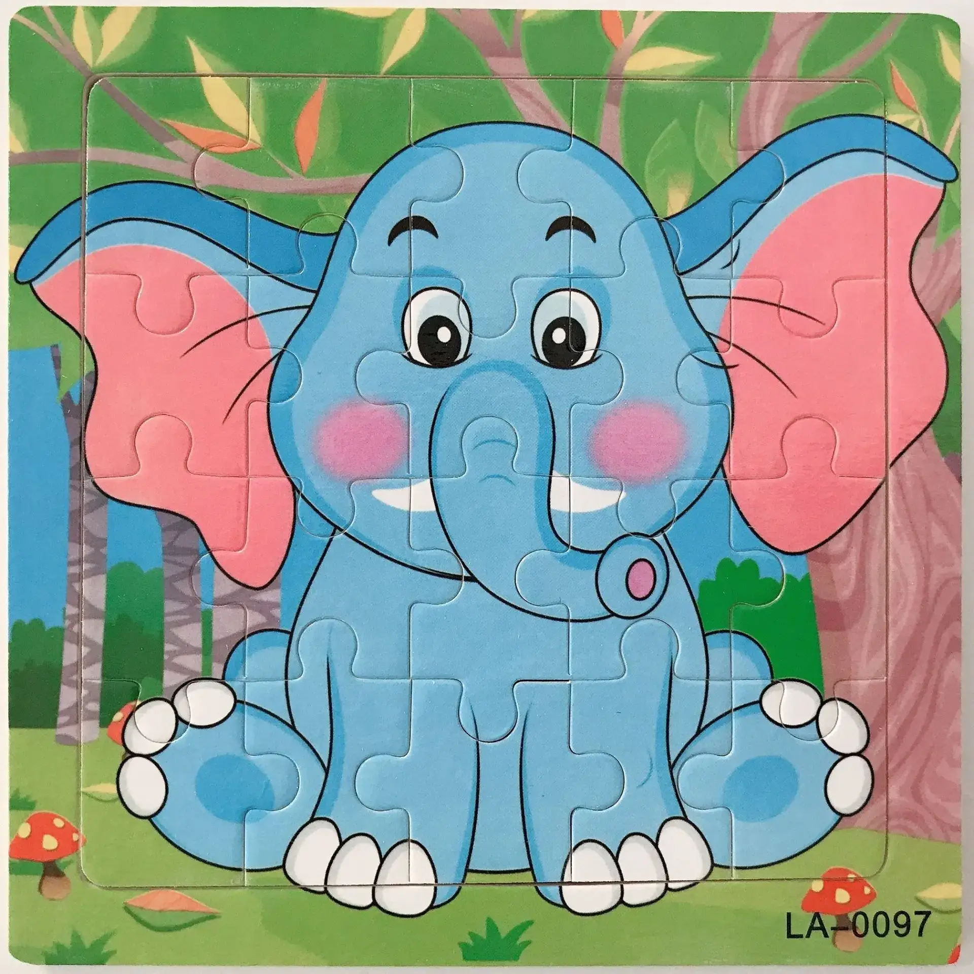 Wooden Cartoon Puzzle for Kids 20 Pcs - Image 49