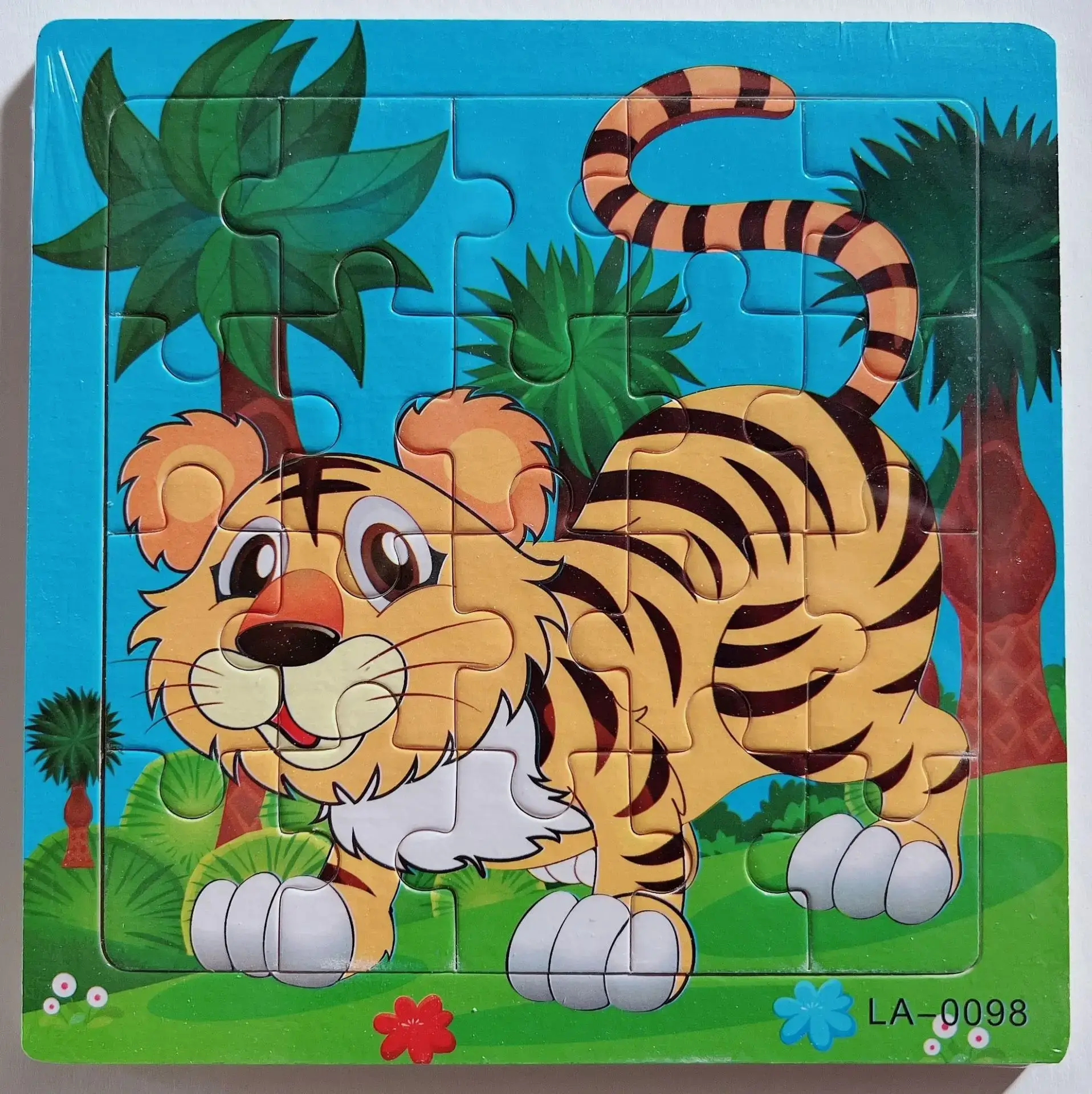Wooden Cartoon Puzzle for Kids 20 Pcs - Image 50