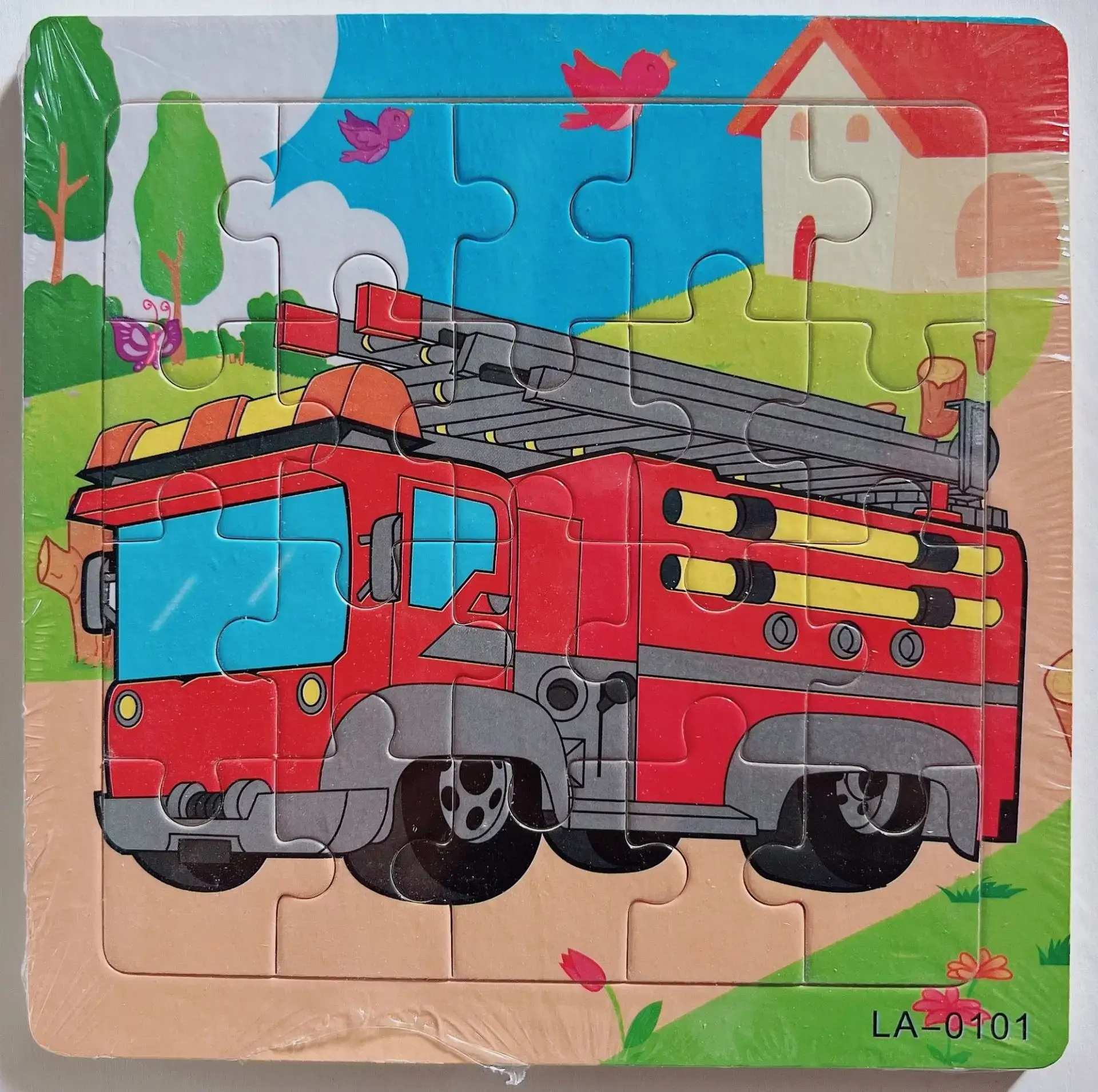 Wooden Cartoon Puzzle for Kids 20 Pcs - Image 53