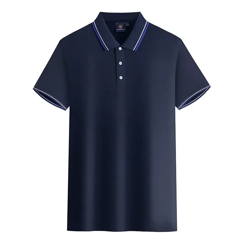 Men Orange Polo Shirt Cotton Summer Wear - Image 12