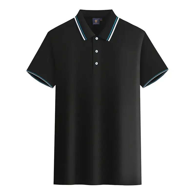 Men Orange Polo Shirt Cotton Summer Wear - Image 6